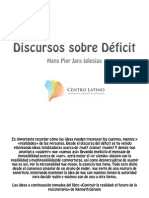 Discursos del Deficit - Terapia breve centrada en soluciones
