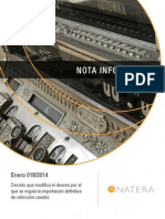 Nota Informativa 018-2014