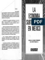 La Economia Subterranea en Mexico