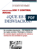 (I) Desviacion y Control Social