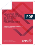 E Book Memorias de I Foro Academico de Ciencias Sociales y Humanidades - Orig PDF