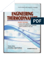 Thermodynamics Book (as Per Syllabus of KU & MDU)