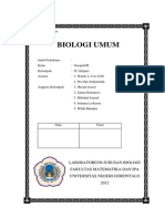 Laporan Praktikum Biologi