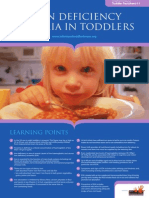 Iron Deficiency Anaemia in Toddlers: Learning Points