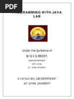 Data structures lab manual for diploma courses