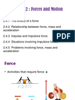 Chapter 2: Forces and Motion