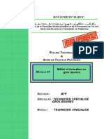 M01 Métier Et Formation en Gros Oeuvres AC TSGO-BTP-TSGO