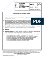 SAE J1058 - Sheet Thickness & Tol.