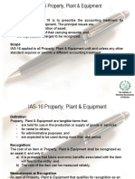 Fixed Assets IAS 16