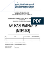 Aplikasi Matematik