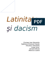 0 Latinitate Si Dacism