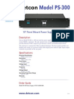 Model PS-300 Data Sheet PDF