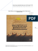 Çin Kaynaklarında Türkistan Şehirleri Kitap Tanıtımı