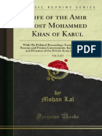 Life of the Amir Dost Mohammed Khan of Kabul (1846) Vol