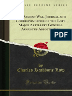 The Afghan War Journal and Correspondence of the Late Major Artillery (1879)