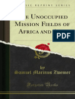 The Unoccupied Mission Fields of Africa and Asia (1911)