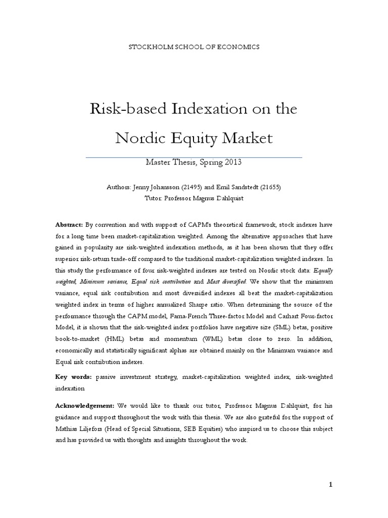 25 PDF | PDF | Diversification (Finance) | Capital Asset Pricing Model