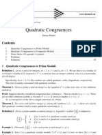 IMOMATH - Quadratic congruences