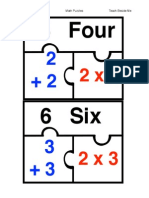 Doubles Math Puzzles