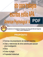 Citas Bibliograficas APA Presentación
