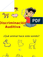 discriminacion auditiva