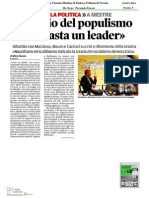 Festival della Politica 2014 - Rassegna Stampa 14 Settembre