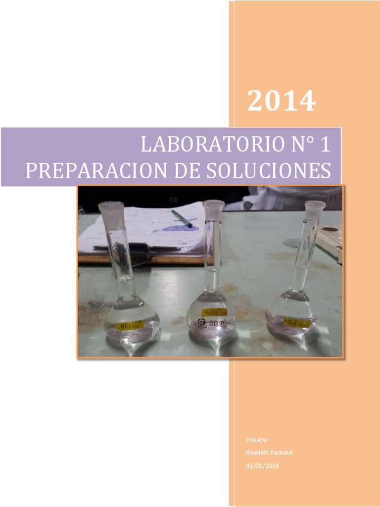soluciones Mezcla Ácido clorhídrico