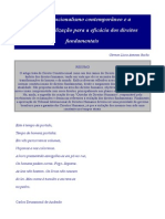 O Constitucionalismo Contemporâneo e A Instrumentalização para A Eficácia