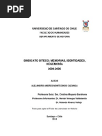 Montecinos. A. 2014. Tesis Licenciatura en Historia. USACH.