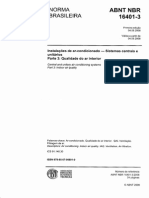 NBR 16401-3 (2008) Climatização-Qualidade Ar Interior.pdf