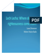 Lech Lecha_Where Does Our Righteousness Come From