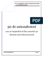 30 de Autosabotori Care Ne Impiedica Sa Fim Autentici Pe Drumul Succesului Personal1