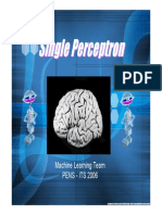 Minggu 9 Single Perceptron