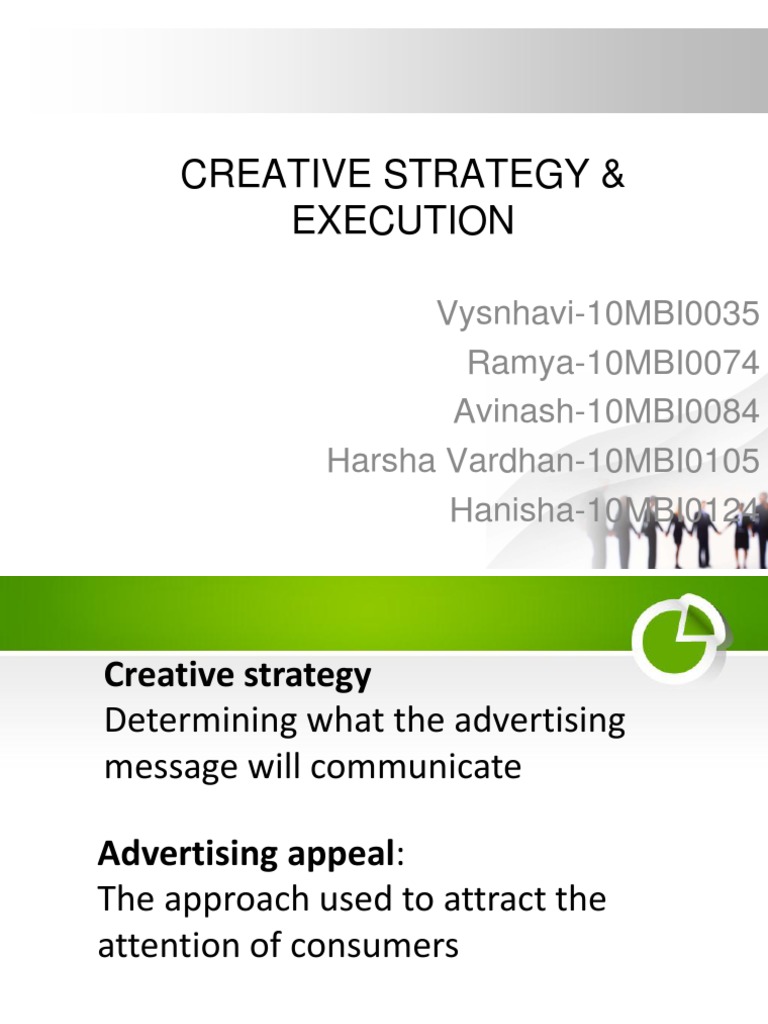 Creative Advertising Strategy Guide | PDF | Social Science
