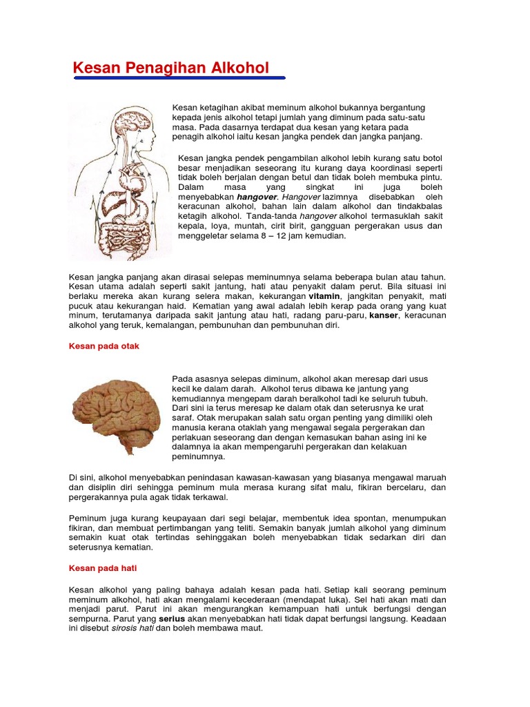 Kesan Penagihan Alkohol Pdf