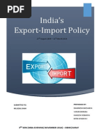 EXIM Policy