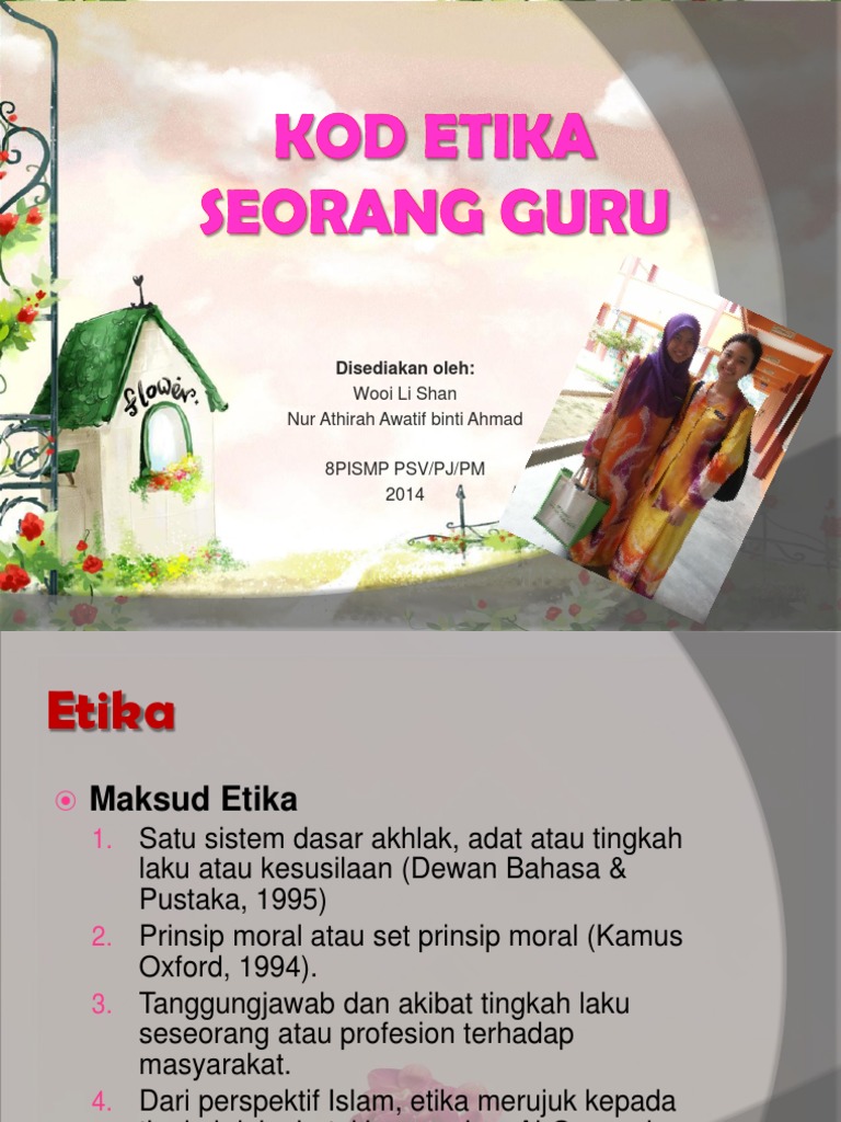 Kod Etika Seorang Guru Pdf