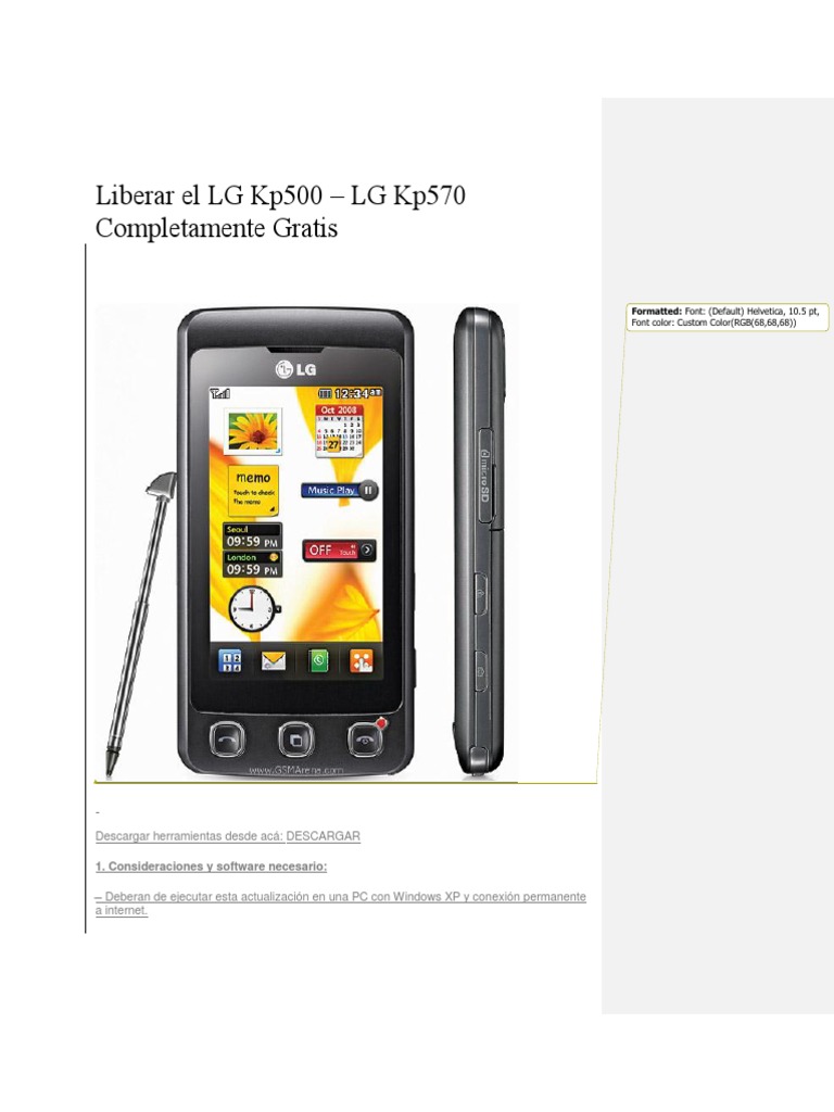 facebook mobile gratuit pour lg kp500