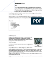 Insulation Resistance Test - Open Electrical