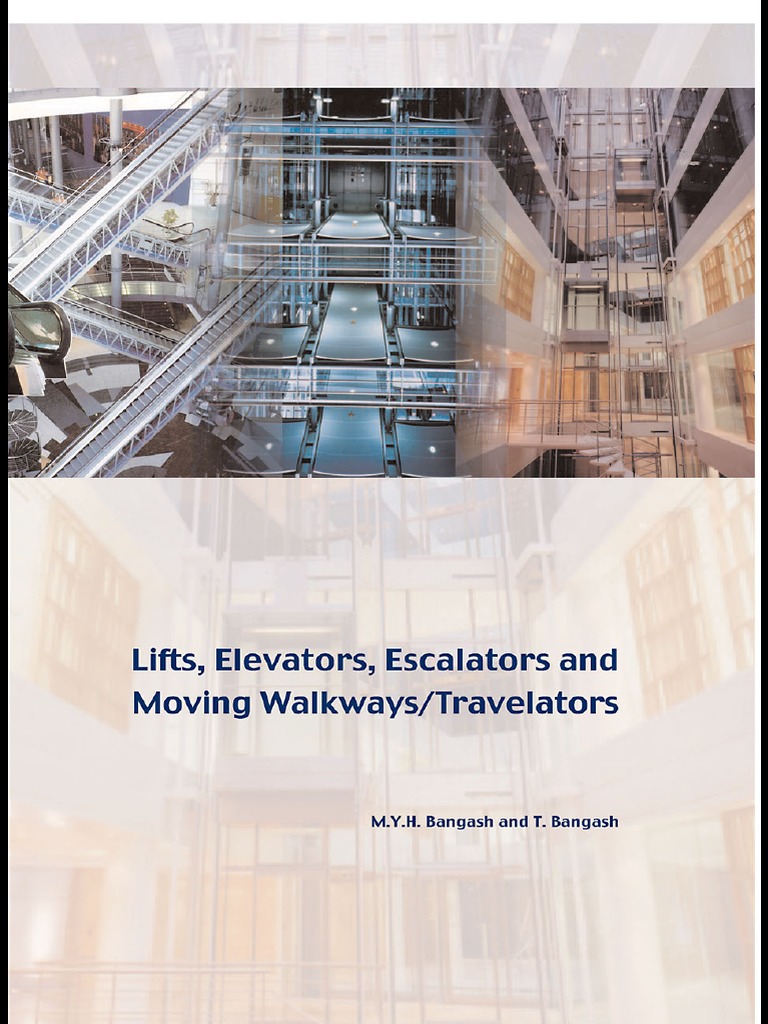 Lifts Elevators Escalators and Moving Walkways Travelators 1DE2 | PDF ...