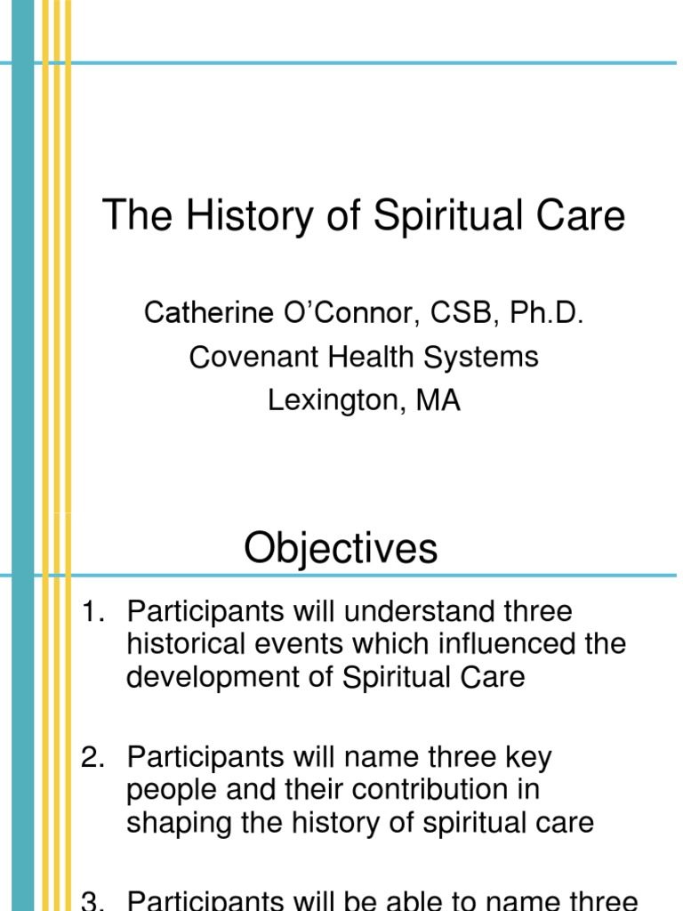 History of Spiritual Care Development | PDF | Chaplain | Spirituality