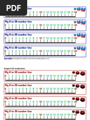 Number Line 0-20