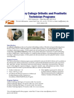 Century College Orthotic and Prosthetic Technician Programs