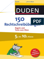 Duden 150 Rechtschreibübungen 5 10KL