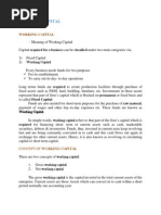 Download Working Capital analysis by keertheswaran SN24525667 doc pdf