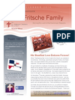 Fritsche Family Newsletter - November 2014