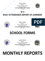 School Forms: Monthly Reports