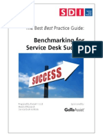 Benchmarking ServiceDesk Success US