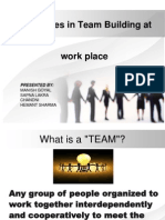 1 Challenges in Team Building A Work Placet Final