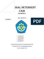 contoh Proposal Detergent Cair